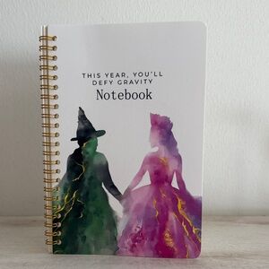 Defy Gravity Spiral Notebook